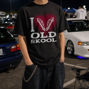 I Love Old Skool DA DB Integra t-shirt graphic